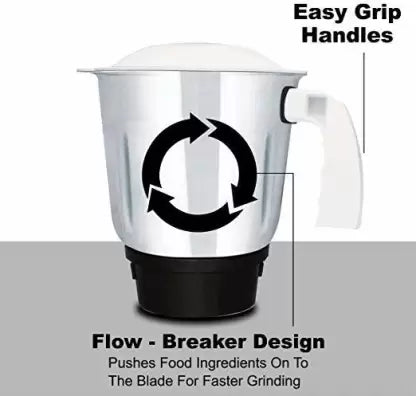 Inalsa signature 750 w 4 750 Juicer Mixer Grinder (4 Jars, blue,white) Inalsa signature 750 w 4 750 Juicer Mixer Grinder (4 Jars, blue,white)